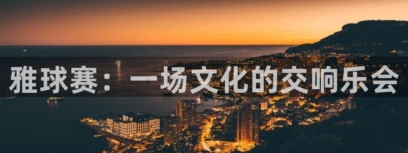 雅球赛：一场文化的交响乐会